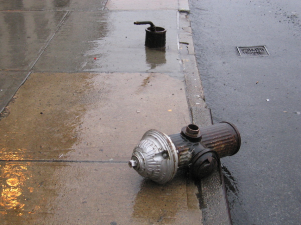 sad hydrant